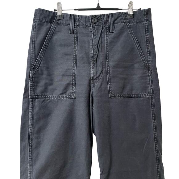 Levi's Womens Ribcage Straight Ankle Utility Pants Size 30 Black High‎ Rise - Picture 3 of 8